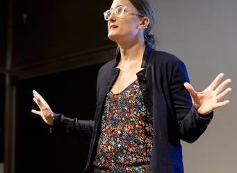 CCC postdoc Lyndsay Murrow wins 3rd place in UCSF Postdoc Slam